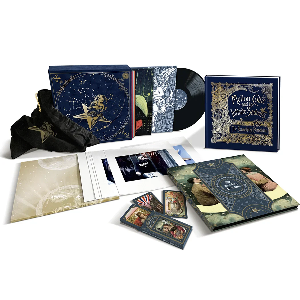 Smashing Pumpkins - Mellon Collie And The Infinite Sadness (30th Anniversary Edition box set, inside a Black & Gold Cloth Carrying Bag LP)