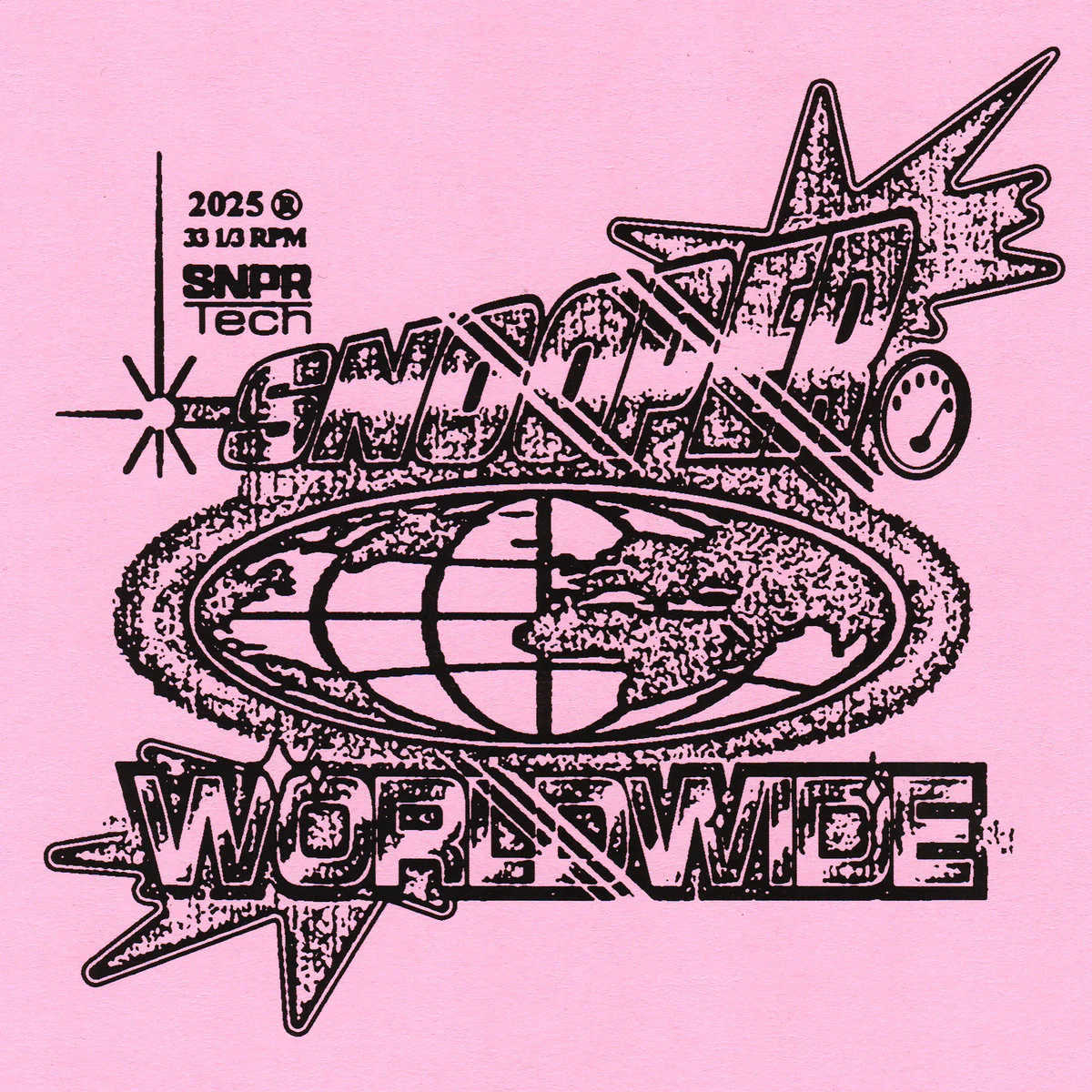 Snooper - Worldwide (Translucent Pink Coloured LP) - Image 2