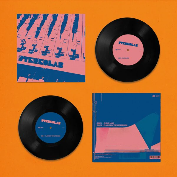 Stereolab - Cloud Land / Flashes In The Afternoon (7") - Image 3