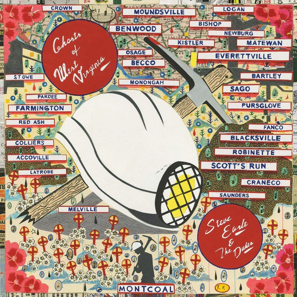 Steve Earle & The Dukes - Ghosts Of West Virginia (Blue & Gold)
