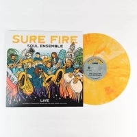 Sure Fire Soul Ensemble - Live At Panama 66 (Clear Orange Swirl LP) - Image 2
