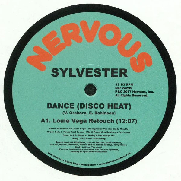 Sylvester - Dance (Disco Heat) - Louie Vega Remixes (12")