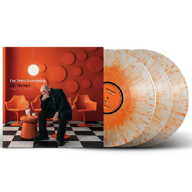 Teddy Swims - I've Tried Everything But Therapy (Complete Edition) (Milk & Orange Splattered Vinyl LP)