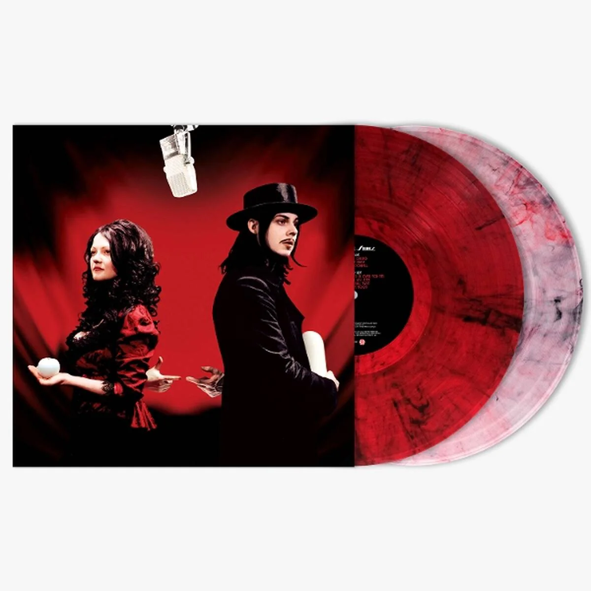 The White Stripes - Get behind me satan (20th anniversary edition) (Smoke Deep Red & Black Coloured LP) - Image 2
