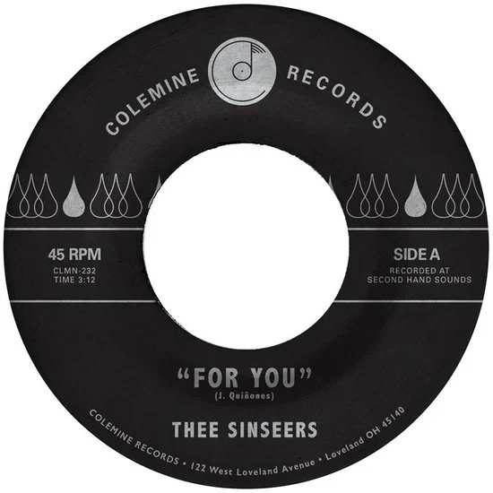 Thee Sinseers - For You (Blue Vinyl)