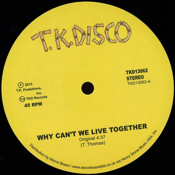 Timmy Thomas - Why Can't We Live Together
