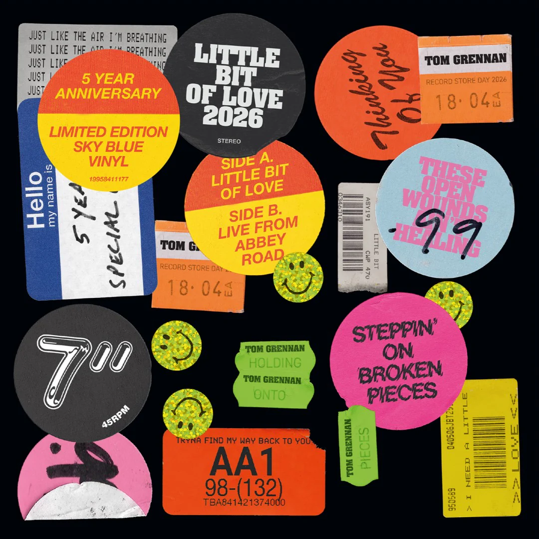 Tom Grennan - Little Bit Of Love (5th Anniversary Edition) (Sky Blue Vinyl 7") - Image 2