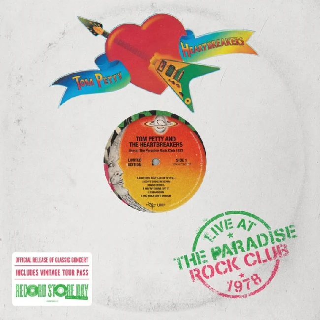 Tom Petty & The Heartbreakers - Liva  At Paradise Club 1978 (Green & Pink splatter, Vintage Tour Pass LP)