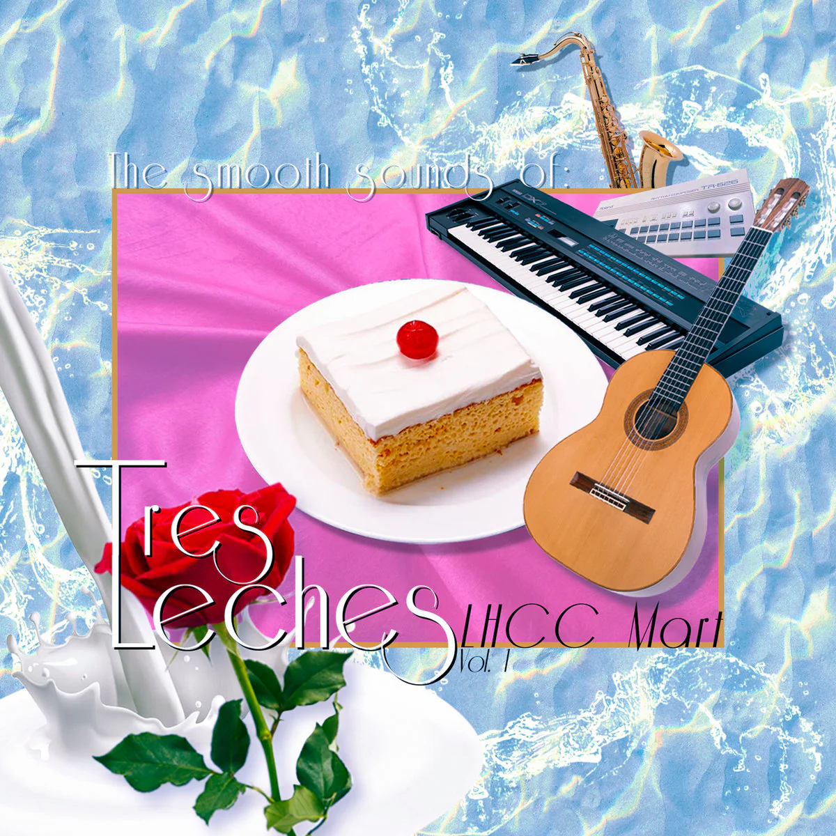 Tres Leches - The Smooth Sounds of Tres Leches, LHCC Mart Vol. 1 (Special Mix White and Yellow “tres Leches” Vinyl LP) - Image 2