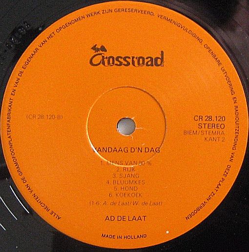 USED - Ad de Laat - Vandaag D'n Dag - Image 5