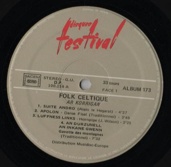 USED - Ar Korrigan - Folk Celtique - Image 2