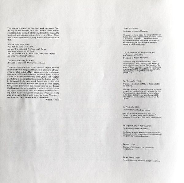 USED - Arvo Pärt - Arbos - Image 10