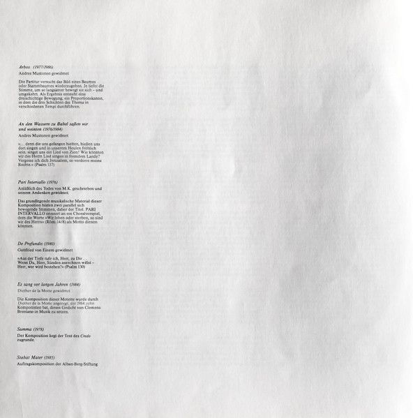 USED - Arvo Pärt - Arbos - Image 8
