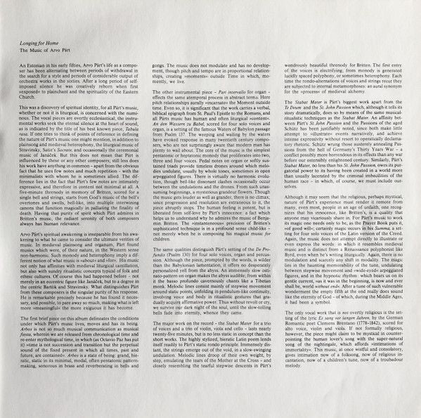 USED - Arvo Pärt - Arbos - Image 9