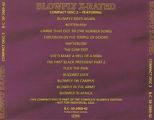 USED - Blowfly - Blowfly X-Rated - Image 10