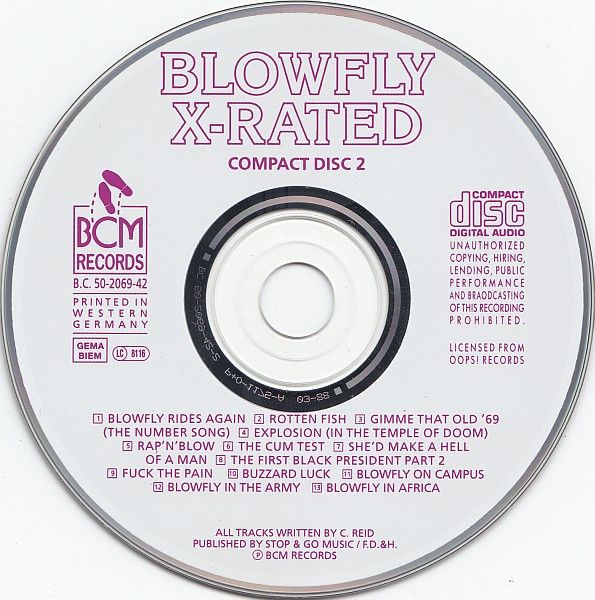 USED - Blowfly - Blowfly X-Rated - Image 11