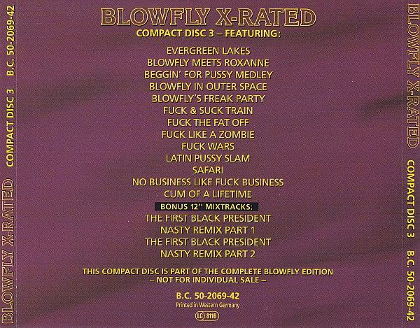 USED - Blowfly - Blowfly X-Rated - Image 12