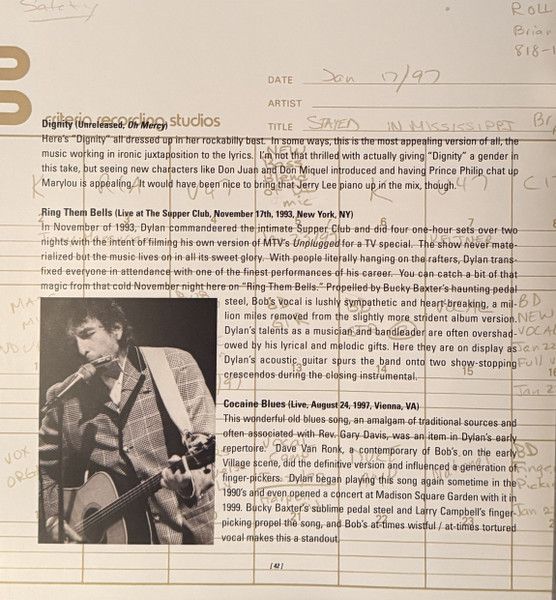 USED - Bob Dylan - Tell Tale Signs (Rare And Unreleased 1989-2006) - Image 26