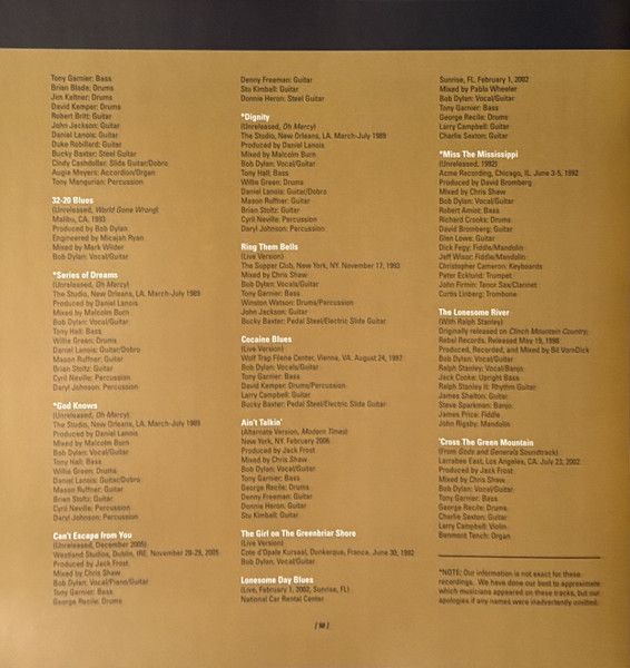 USED - Bob Dylan - Tell Tale Signs (Rare And Unreleased 1989-2006) - Image 30