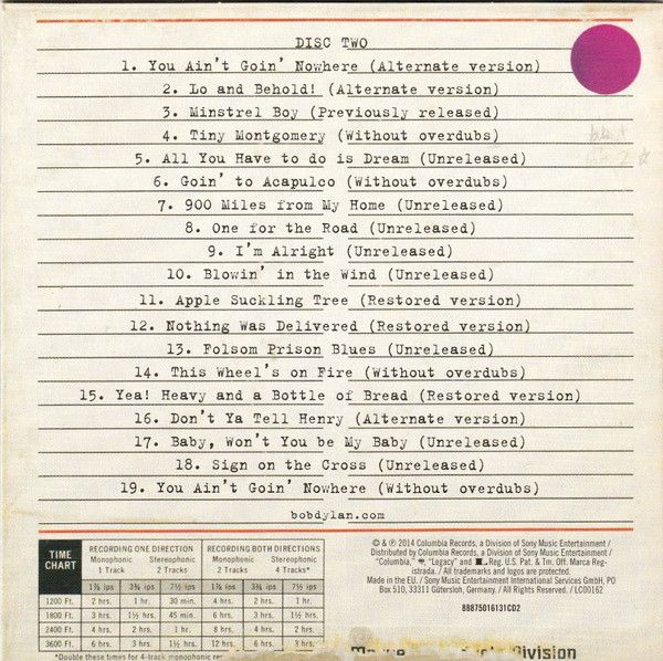 USED - Bob Dylan - The Basement Tapes Raw (The Bootleg Series Vol. 11) - Image 17