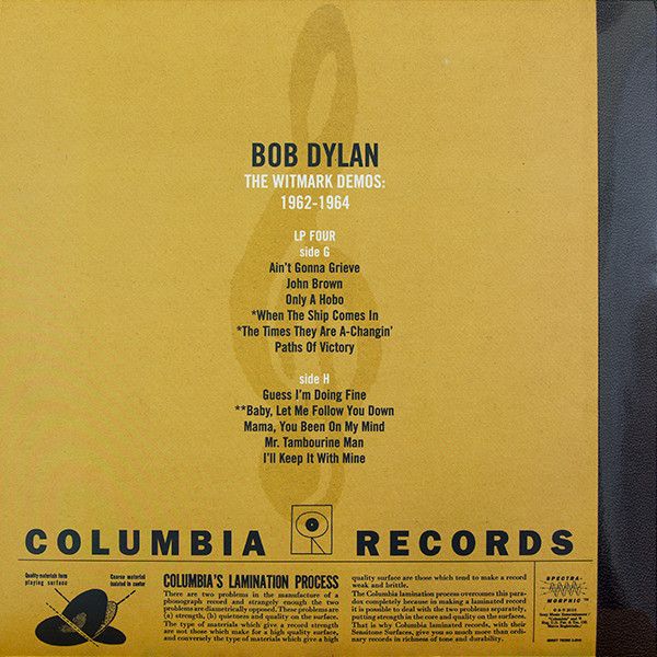 USED - Bob Dylan - The Witmark Demos: 1962-1964 - Image 12
