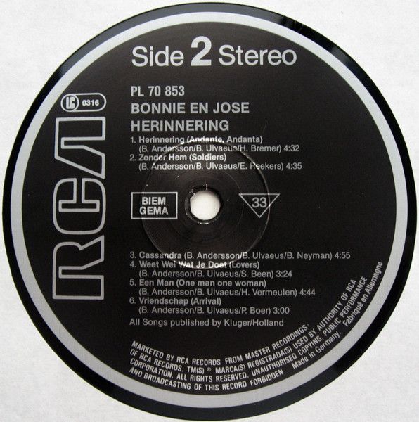 USED - Bonnie St. Claire - Herinnering - Image 4