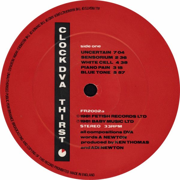 USED - Clock DVA - Thirst - Image 3