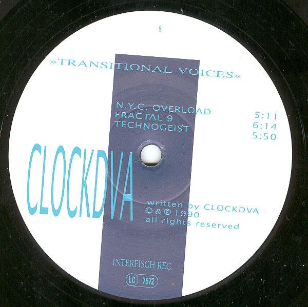 USED - Clock DVA - Transitional Voices - Image 4
