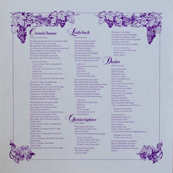 USED - Deep Purple - Come Taste The Band - Image 5