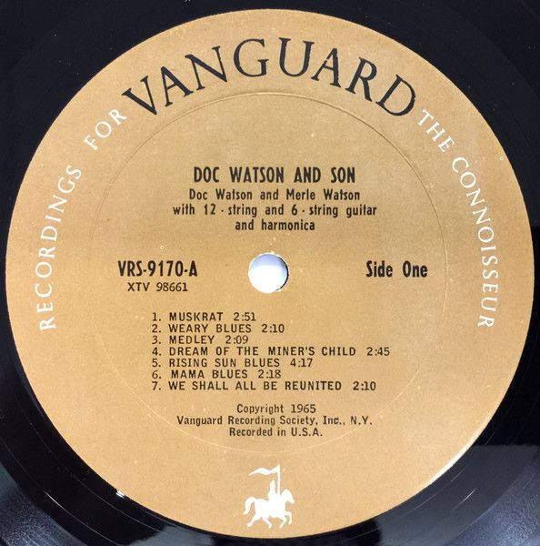USED - Doc & Merle Watson - Doc Watson & Son - Image 3
