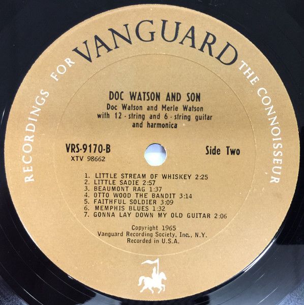 USED - Doc & Merle Watson - Doc Watson & Son - Image 4