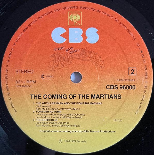 USED - Jeff Wayne - Jeff Wayne's Musical Version Of The War Of The Worlds - Image 6