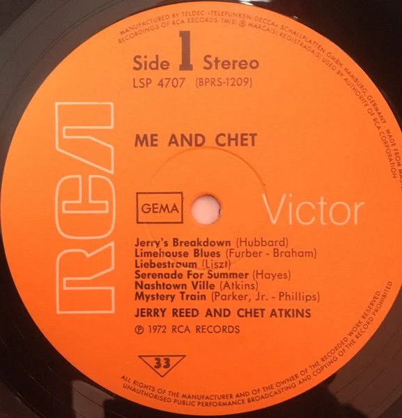 USED - Jerry Reed - Me And Chet - Image 3