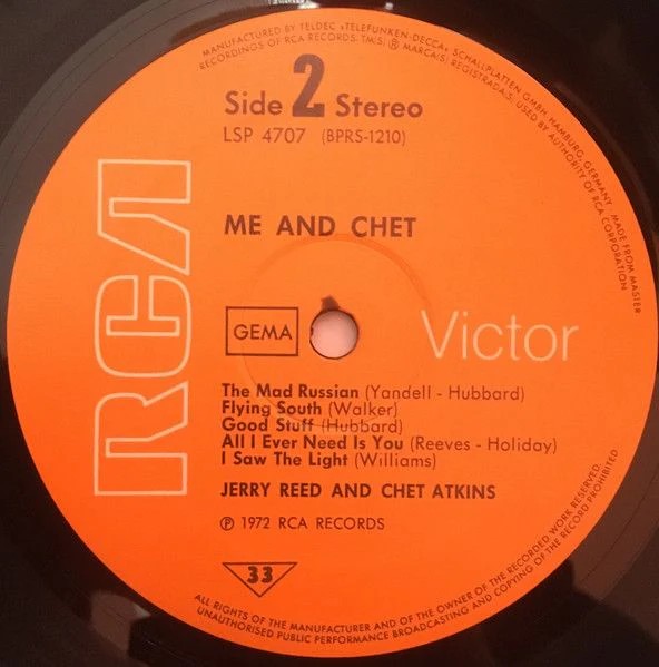 USED - Jerry Reed - Me And Chet - Image 4