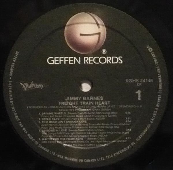 USED - Jimmy Barnes - Freight Train Heart - Image 3