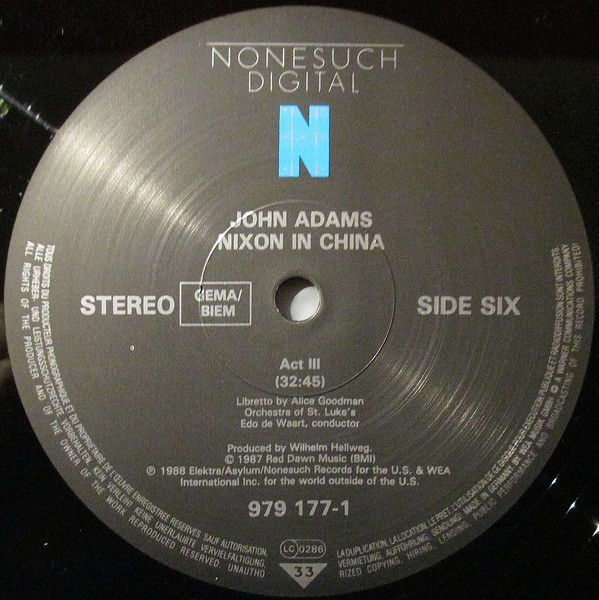 USED - John Adams - Nixon In China (An Opera In Three Acts) - Image 7