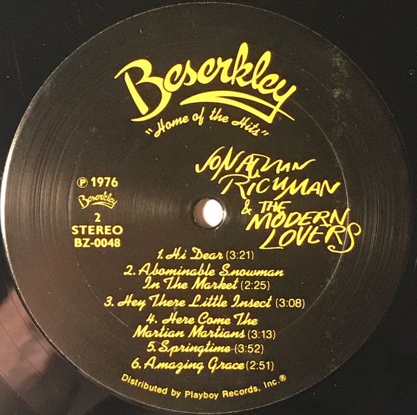 USED - Jonathan Richman & The Modern Lovers - Jonathan Richman & The Modern Lovers - Image 4