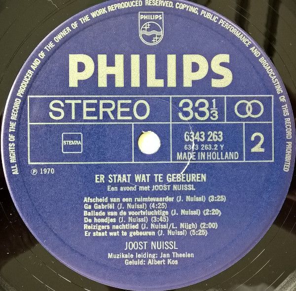 USED - Joost Nuissl - Er Staat Wat Te Gebeuren - Image 4