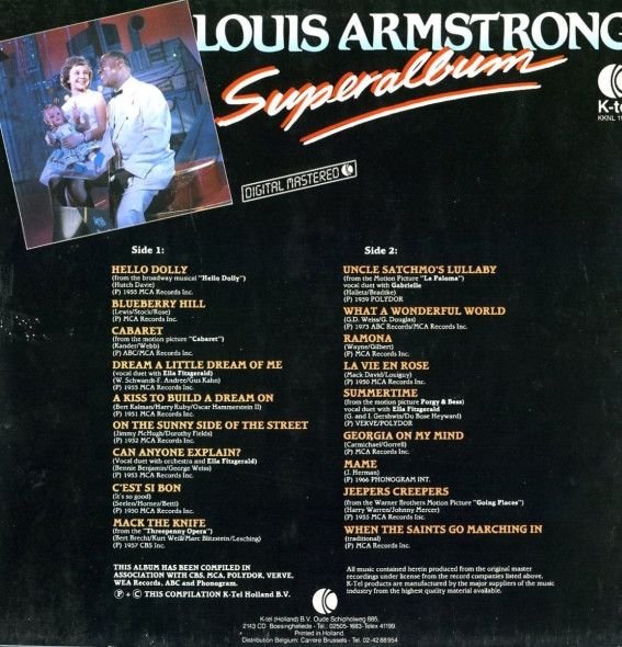USED - Louis Armstrong - Superalbum - Image 3