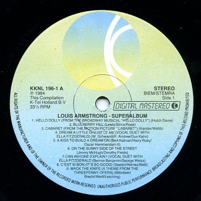 USED - Louis Armstrong - Superalbum - Image 4