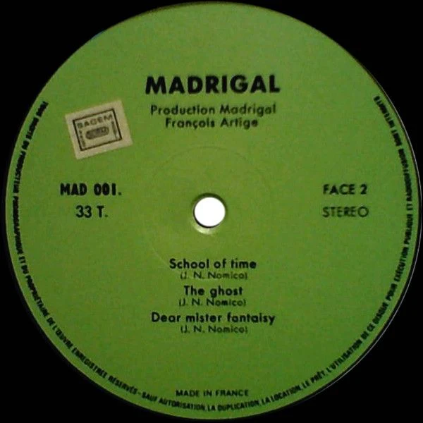USED - Madrigal (2) - School Of Time - Image 4
