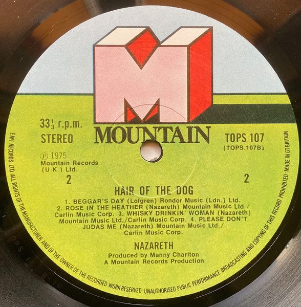 USED - Nazareth (2) - Hair Of The Dog - Image 4