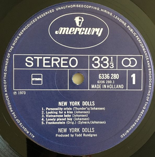 USED - New York Dolls - New York Dolls - Image 3