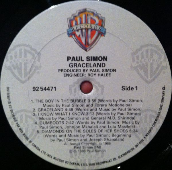 USED - Paul Simon - Graceland - Image 3
