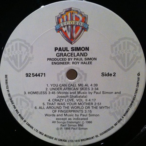 USED - Paul Simon - Graceland - Image 4