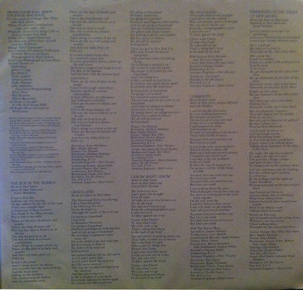USED - Paul Simon - Graceland - Image 5