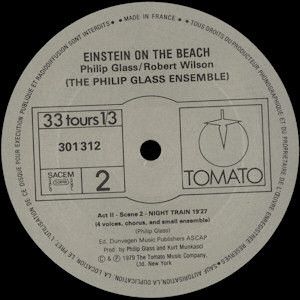USED - Philip Glass - Einstein On The Beach - Image 8