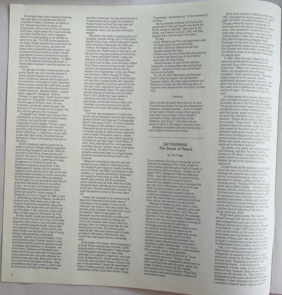 USED - Philip Glass - Satyagraha - Image 13