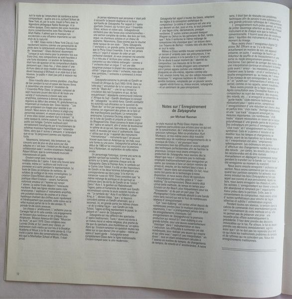 USED - Philip Glass - Satyagraha - Image 21