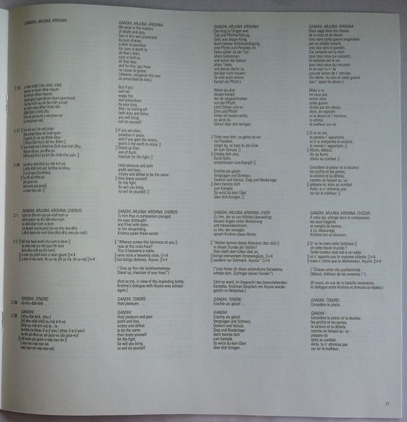 USED - Philip Glass - Satyagraha - Image 26